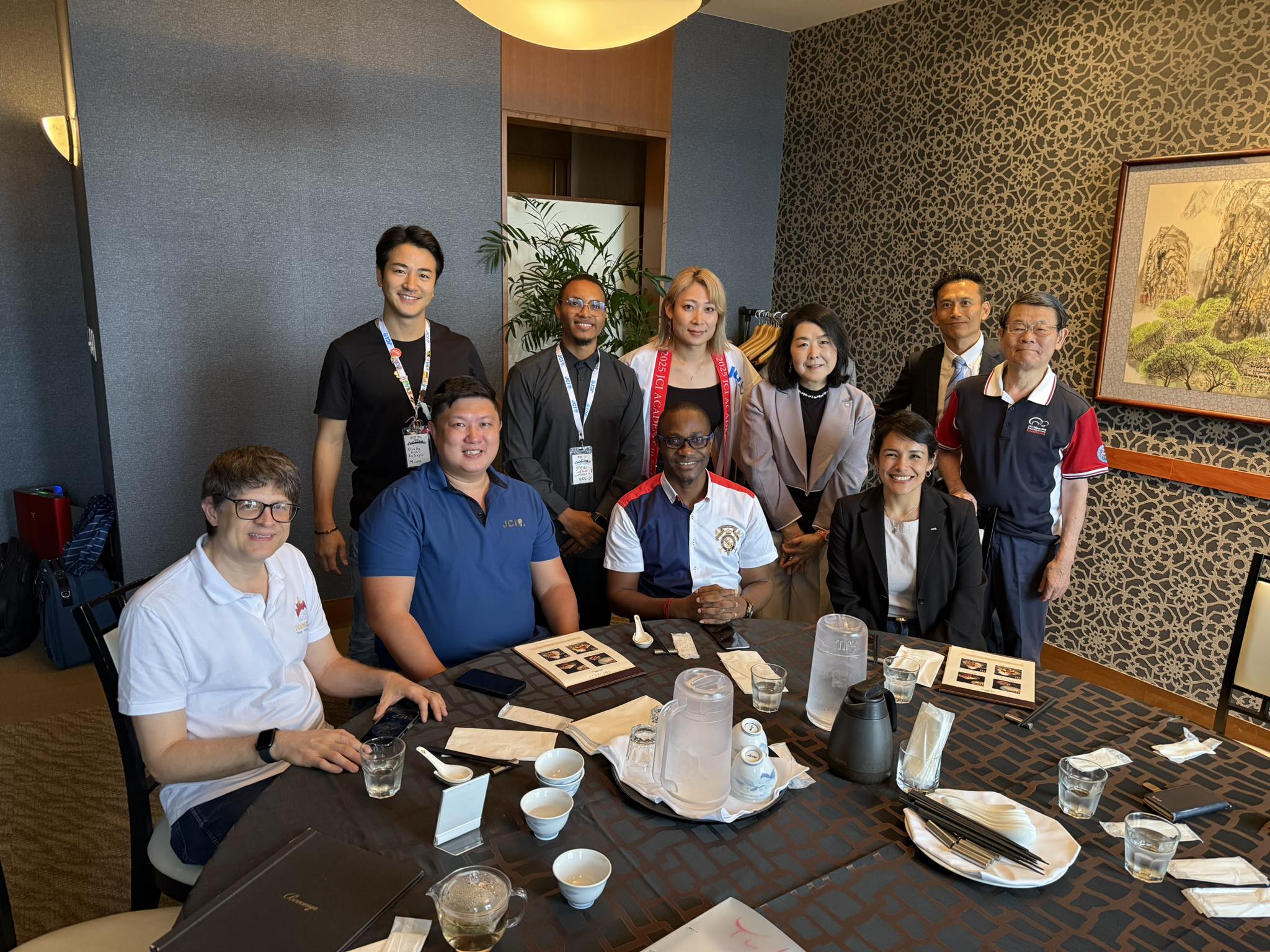 JCI世界会頭 Alejandra Castillo氏 (JCIボリビア) & JCI役員